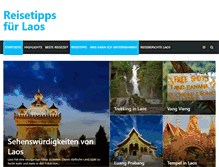 Tablet Screenshot of laos-reise.info